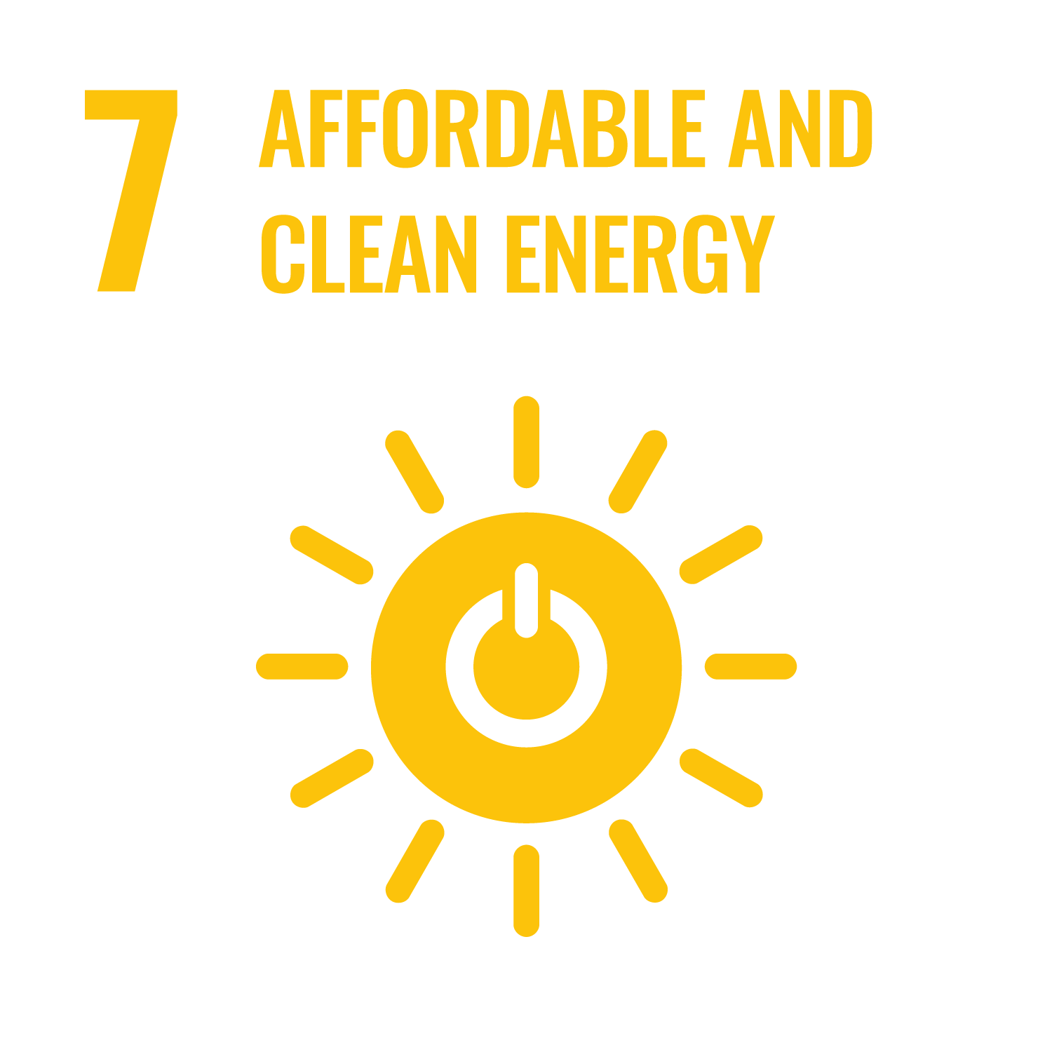 SDG 7 - Affordable and Clean Energy